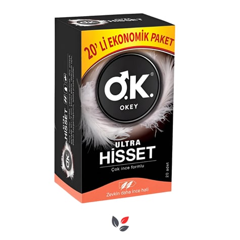 Okey Prezervatif Ultra Hisset 20'li - Ekonomik Paket