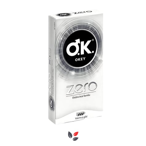 Okey Prezervatif Zero Ekstra İnce Formlu 10'lu