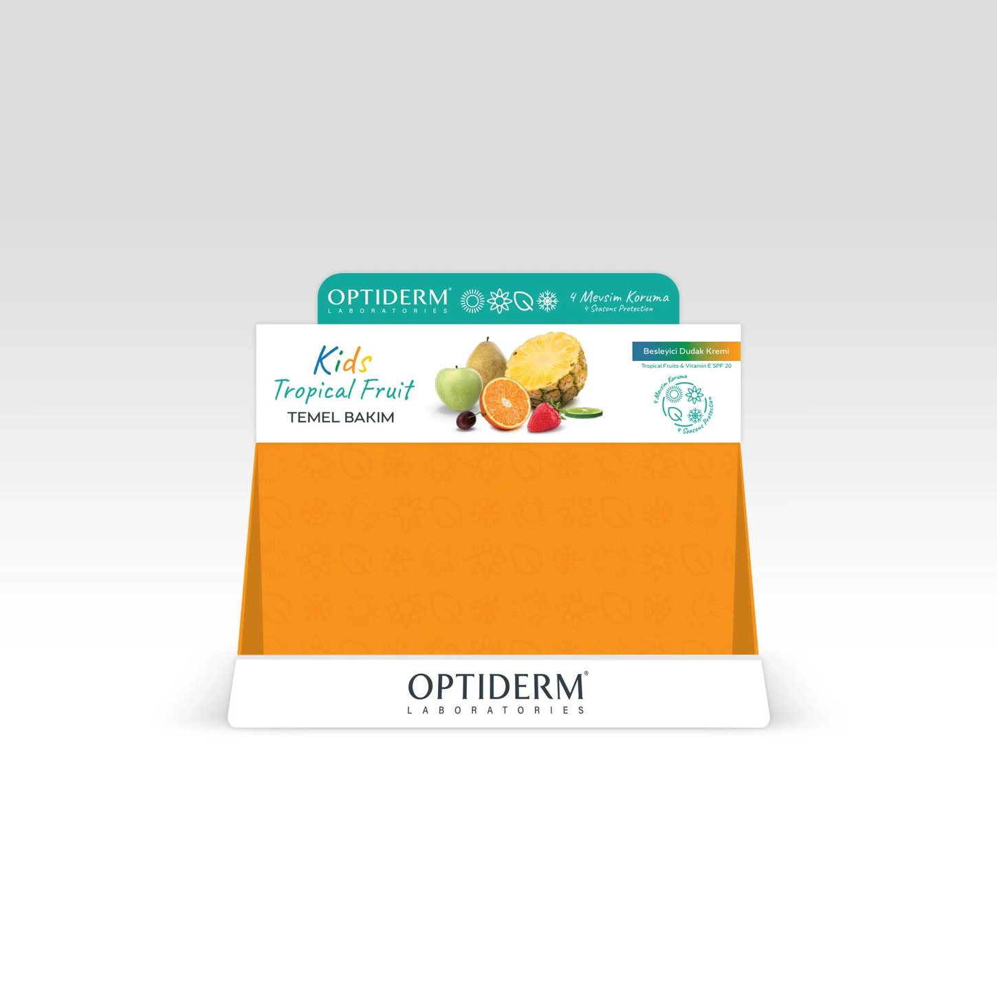 Optiderm Lip Stick Kids SPF20+ 12'li Stand