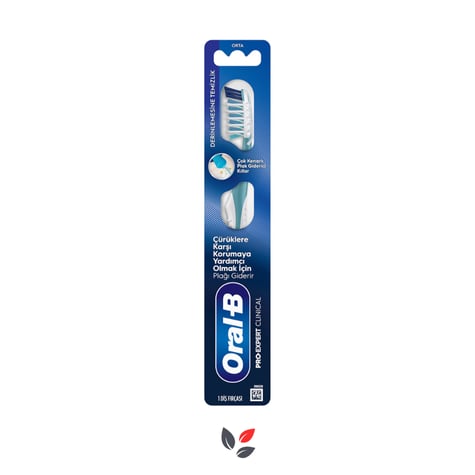 Oral-B Pro-Expert Clinical Derinlemesine Temizlik Diş Fırçası Orta