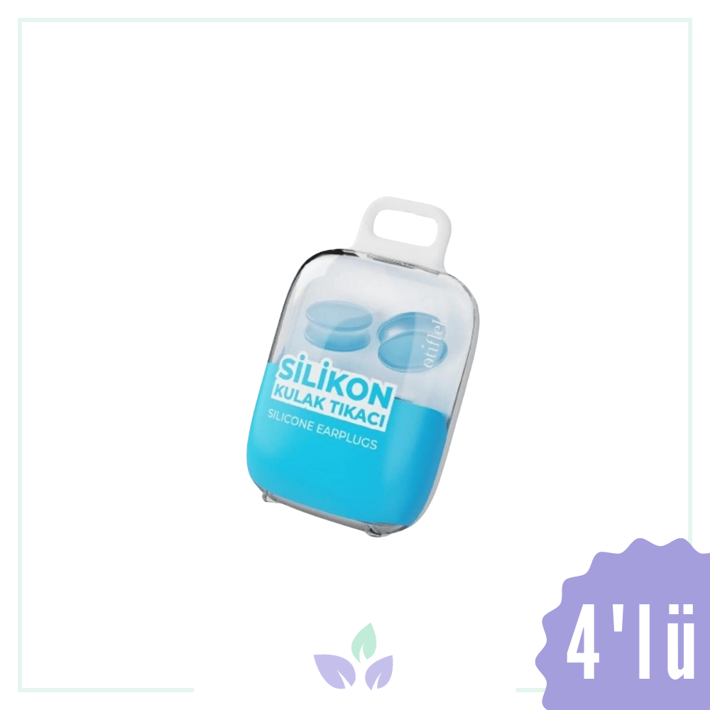 Otifleks Silikon Kulak Tıkacı 4lü