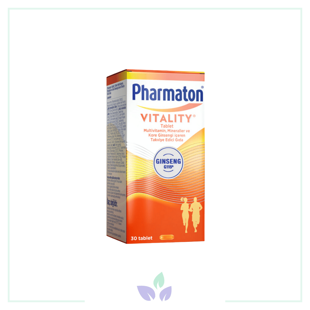 PHARMATON 30 TABLET KUTUSU 