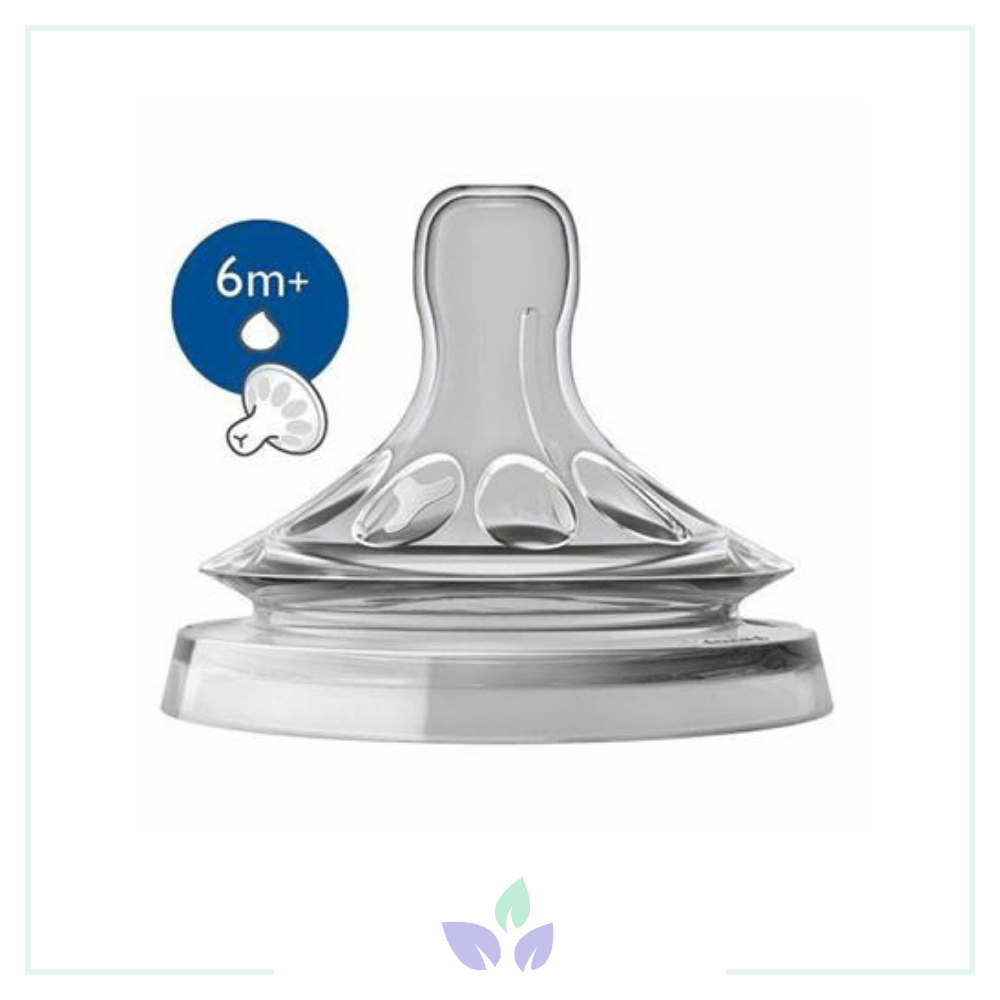 Philips Avent Natural Biberon Emziği Y Kesik 6m+ 2li SCF046/27