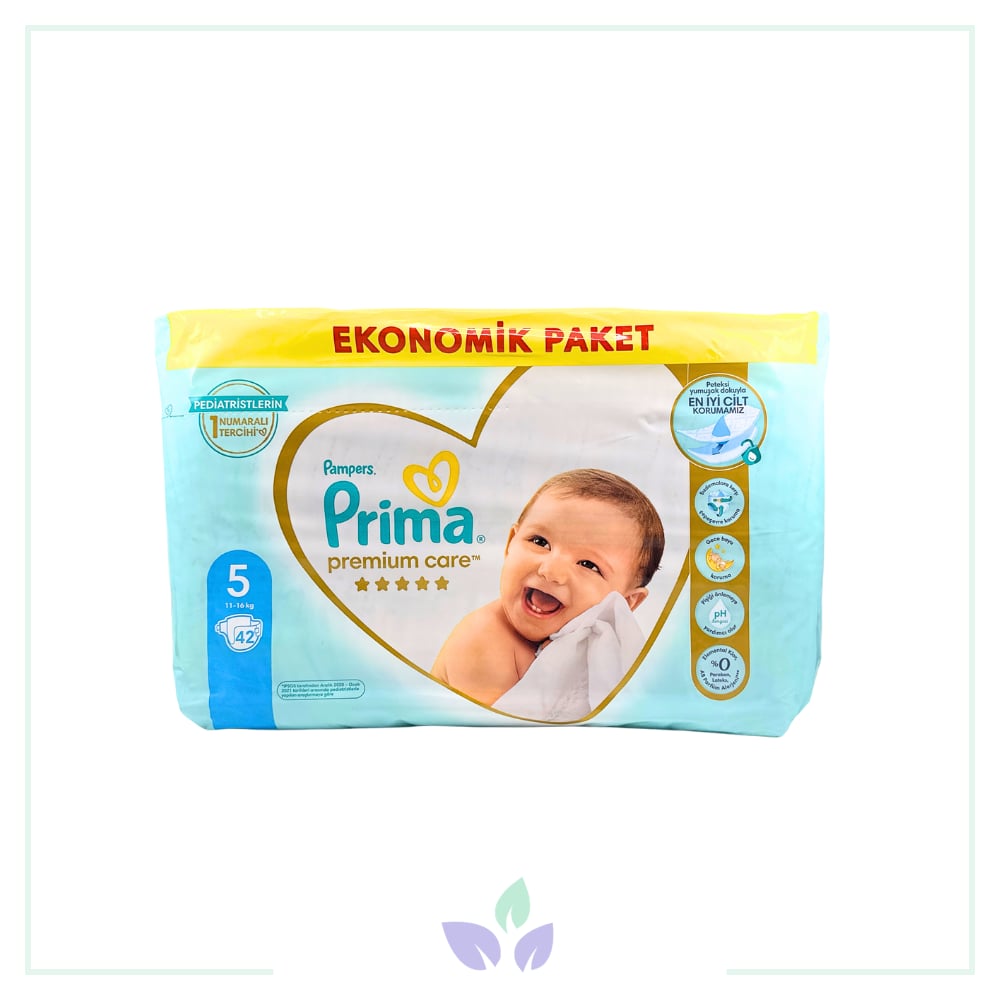 Prima Premium Care 5 Numara Junior 42 li Bebek Bezi