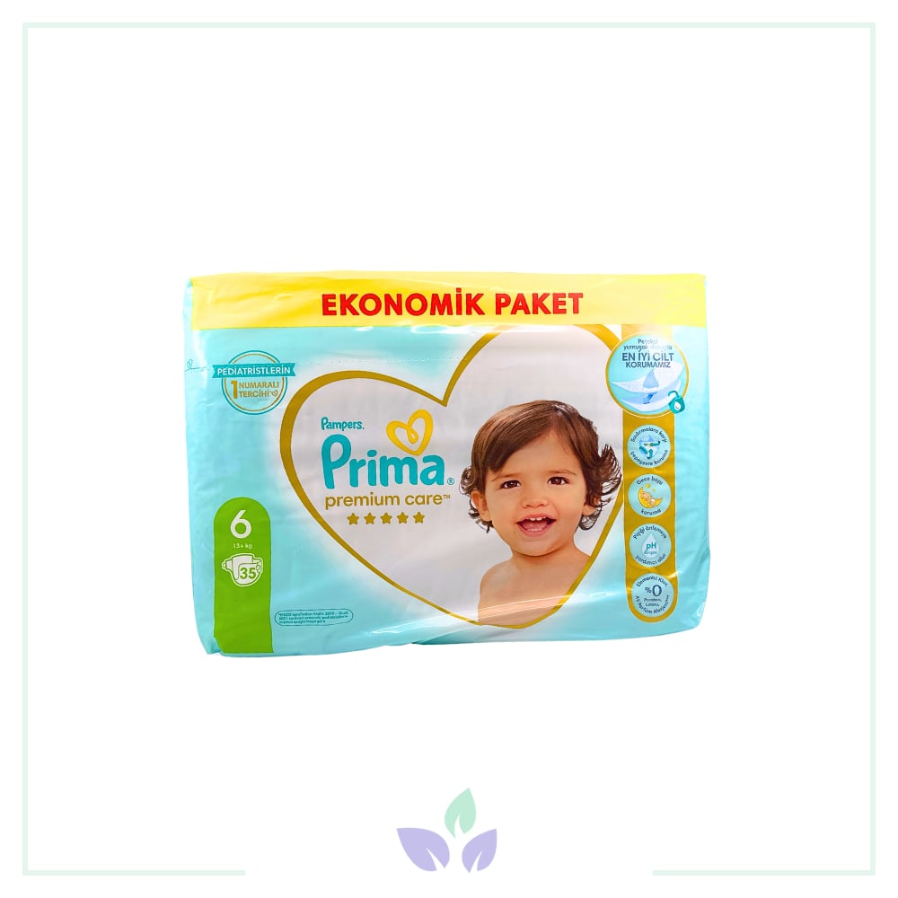 Prima Premium Care 6 Numara Extra Large 35 li Bebek Bezi