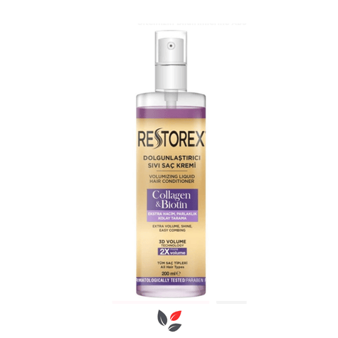 Restorex Collagen & Biotin Dolgunlaştırıcı 200 ml Sıvı Saç Kremi