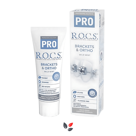 Rocs Pro Ortho-Bracket Hafif Naneli Diş Macunu 60 ml