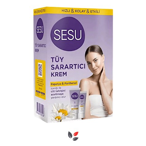 Sesu Tüy Sarartıcı Krem 35 gr + 18 gr
