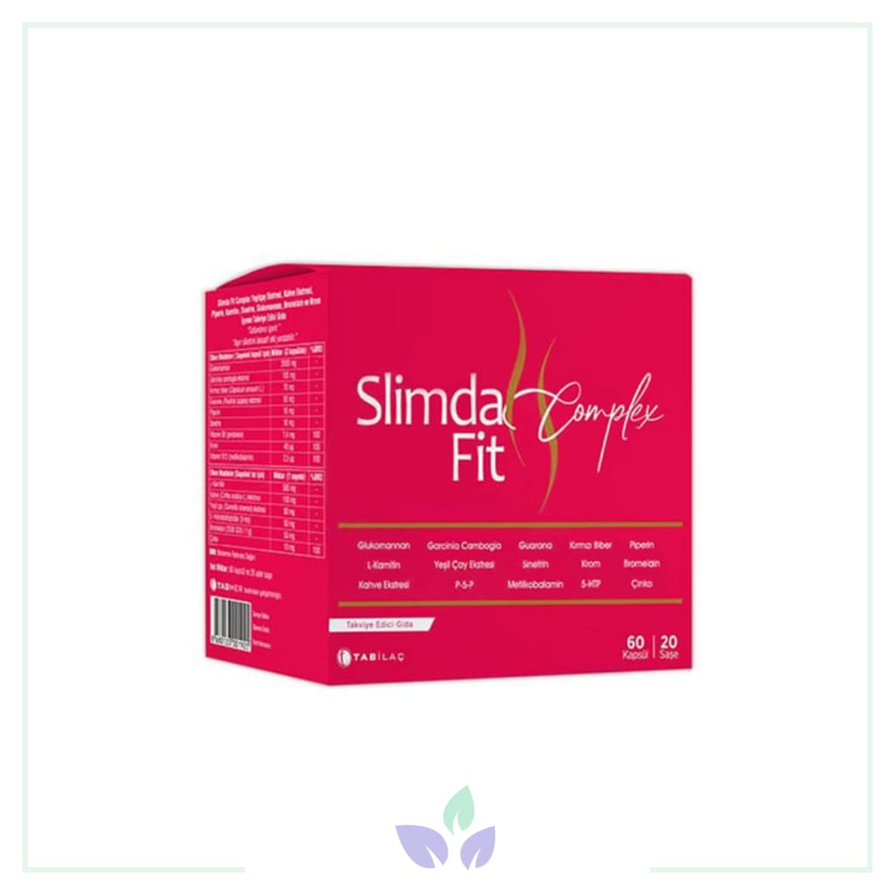 Slimda Fit Complex 60 Kapsül 20 Saşe
