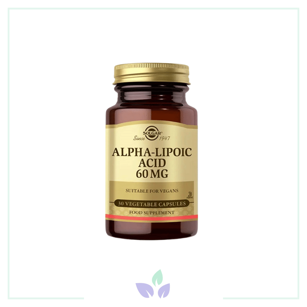 Solgar Alpha Lipoic Acid 60 mg 30 Kapsül