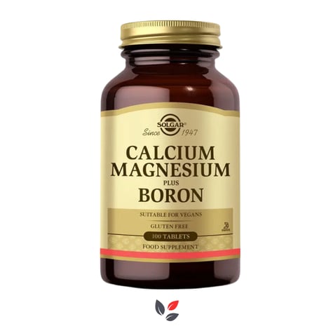 Solgar Calcium Magnesium Plus Boron 100 Tablet
