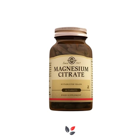 Solgar Magnesium Citrate 60 Tablet
