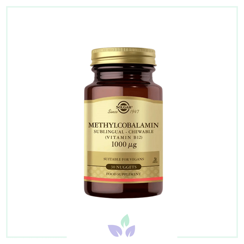Solgar Methylcobalamin (B12) 1000 Mcg 30 Dilaltı Tableti