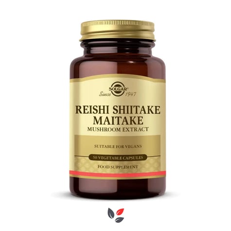Solgar Reishi Shiitake Maitake 50 Kapsül