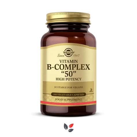 Solgar Vitamin B Complex 50 100 Kapsül
