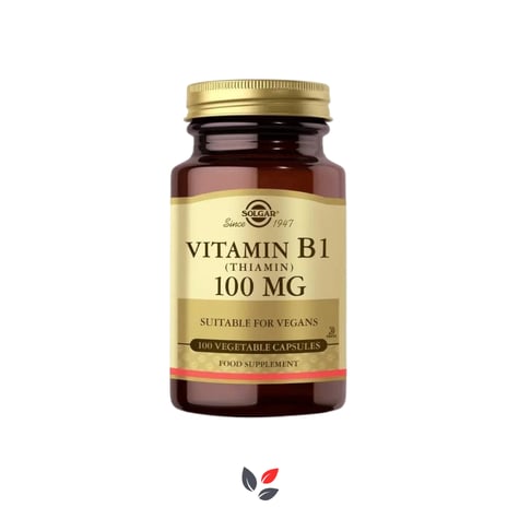 Solgar Vitamin B1 Thiamin 100 mg 100 Kapsül