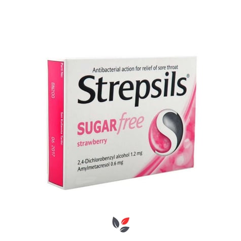 Strepsils Karamürver Aromalı Şekersiz 24 Pastil