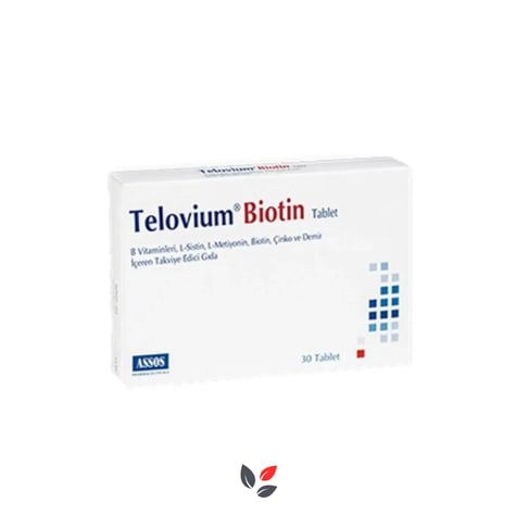 Telovium Biotin 30 Tablet