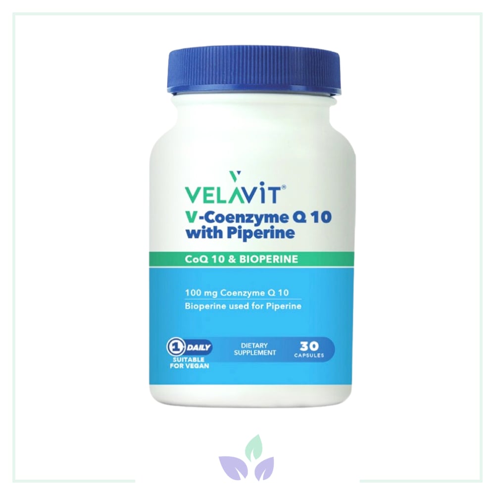 Velavit Coenzym Q10 With Piperine 30 Kapsül