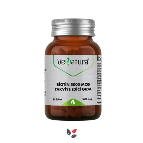Venatura Biotin 5000 mcg 90 Tablet