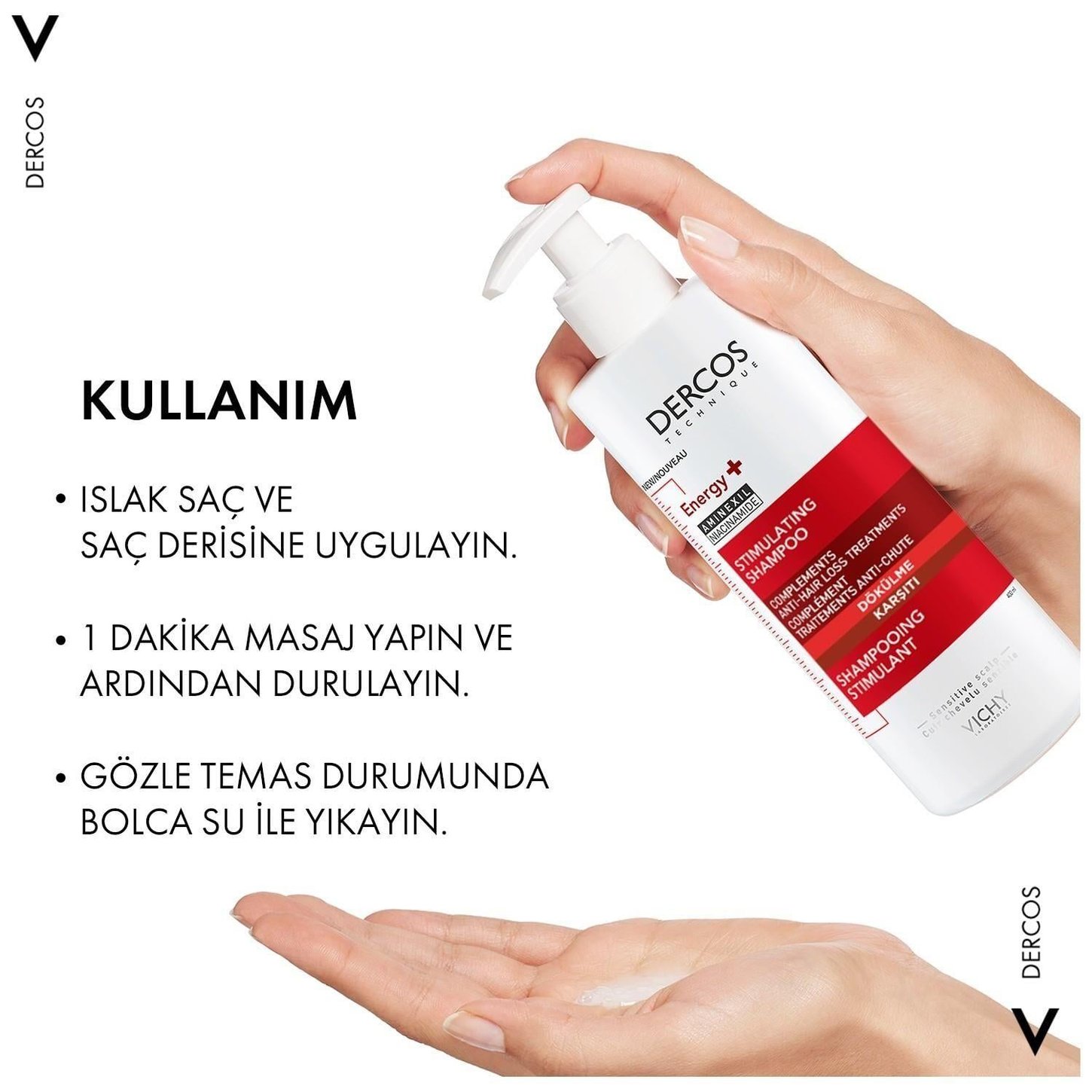 VICHY DERCOS ENERGISING SAMPUAN 400 ML