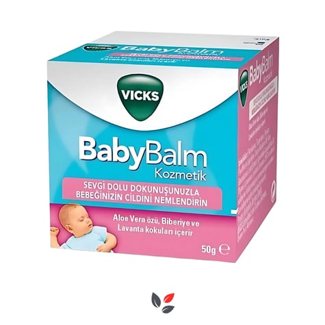 Vicks Baby Balm Bebekler için Nemlendirici 50 gr