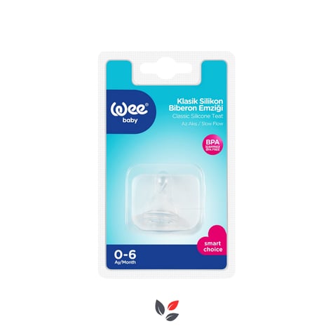 Wee Baby 866 Biberon Emziği Silikon No: 1