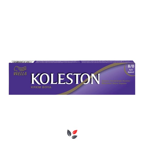 Wella Koleston 8.0 Açık Kumral Tüp Saç Boyası