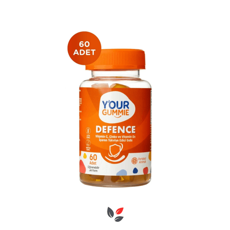 Y'our Gummie Defence Gummies Vitamin 60 Adet Çiğnenebilir Jel Form