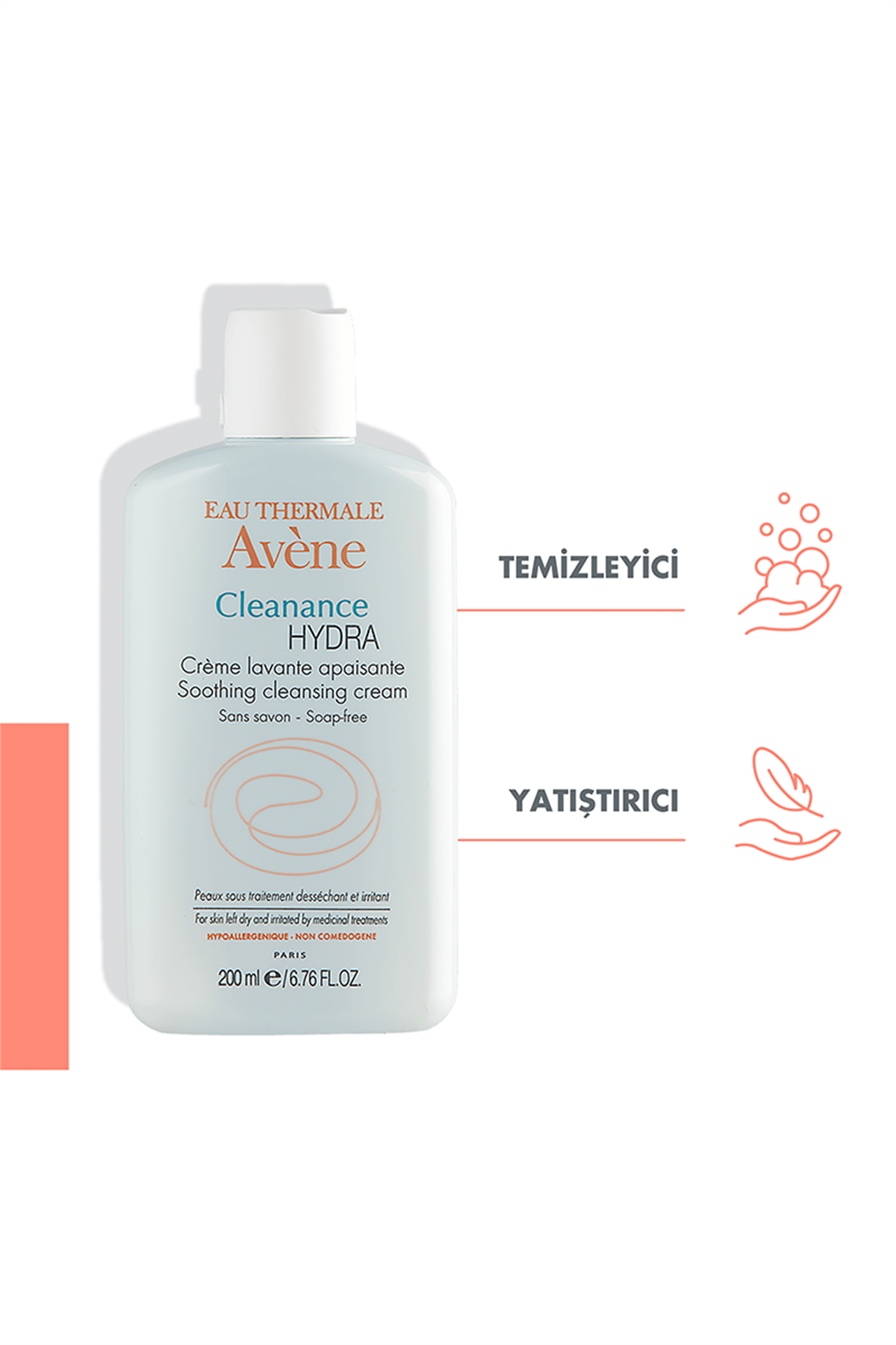 Акне и черни точкиAveneAvene Cleanance Hydra Soothing Cleansing Cream 200 ml