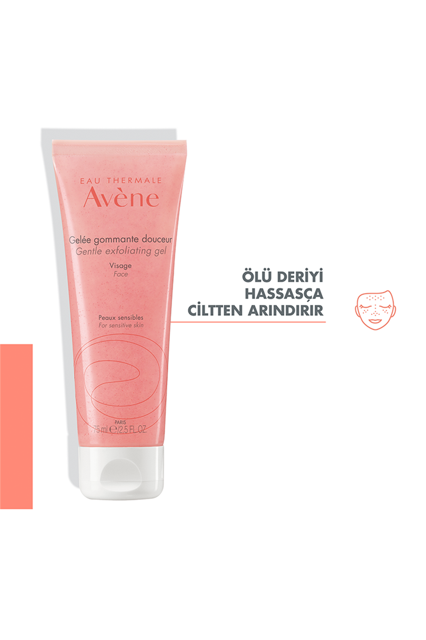 3282770152586 | Avene Gommage 75 ml | KozmovitalYüz Maskesi ve PeelingAveneAvene Gommage 75 ml