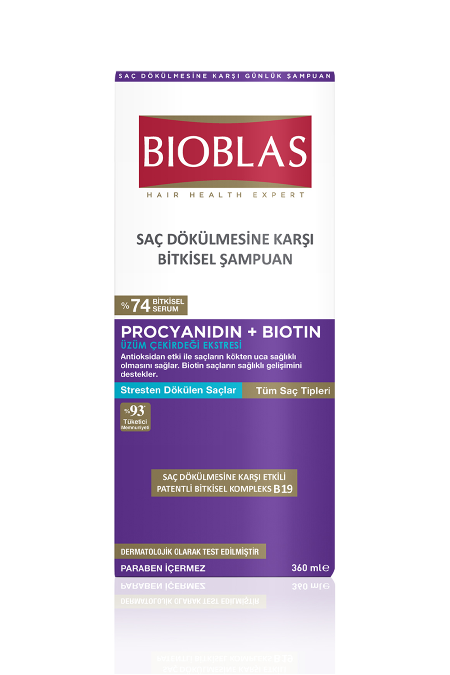 8697432096187 | Bioblas Saç Dökülmesi Anti Stress Şampuan 360 ml | KozmovitalSaç ŞampuanlarıBioblasBioblas Saç Dökülmesi Anti Stress Şampuan 360 ml