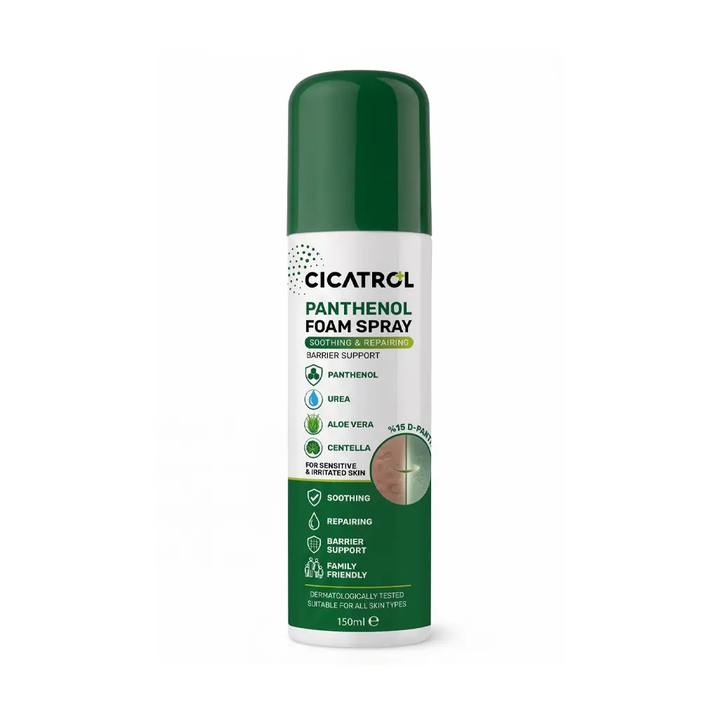 Cicatrol Panthenol Foam Sprey 150 ml | KozmovitalVücut NemlendiricileriFocus PharmaCicatrol Panthenol Foam Sprey 150 ml