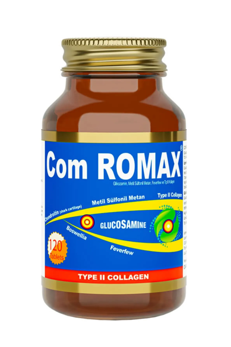 Глюкозамин и ставиCom İlaçCom Romax 120 Tablet