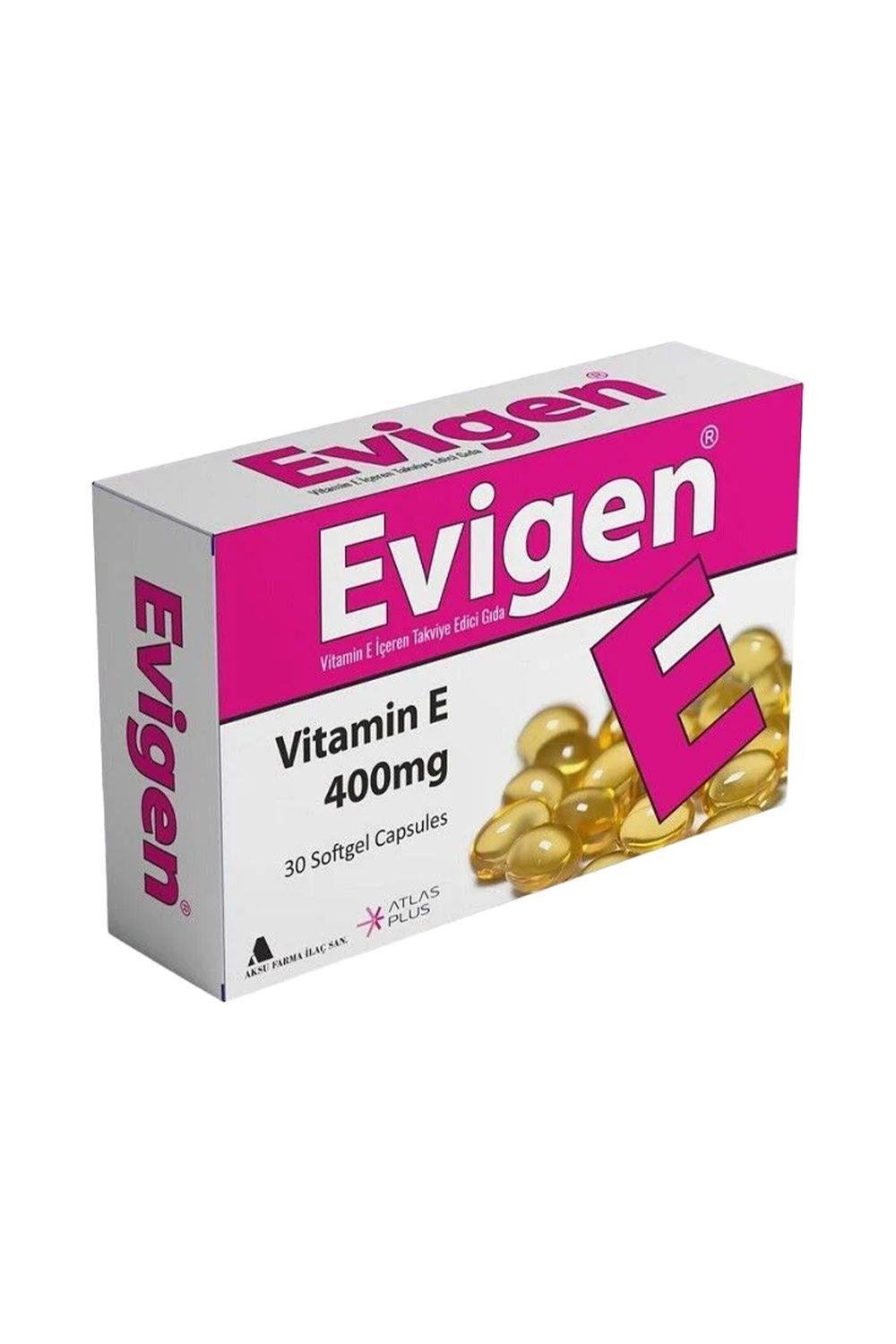 Витамини / мултивитаминиForvits LabEvigen Vitamin E 400 mg 30 Softgel Kapsül