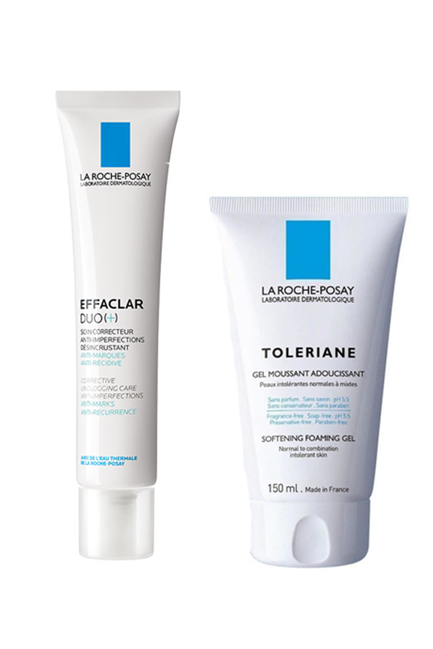 La Roche Posay Toleriane Foaming Temizleyici Jel 150 ml + La Roche Posay Effaclar Duo + Krem 40 ml Paketi | KozmovitalYüz BakımıLa Roche PosayLa Roche Posay Toleriane Foaming Temizleyici Jel 150 ml + La Roche Posay Effaclar Duo + Krem 40 ml Paketi