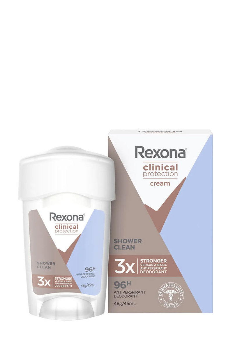 Rexona Clinical Protection Shower Clean Stick Deodorant 45 ml | KozmovitalParfüm / Deodorant / Roll-onRexonaRexona Clinical Protection Shower Clean Stick Deodorant 45 ml