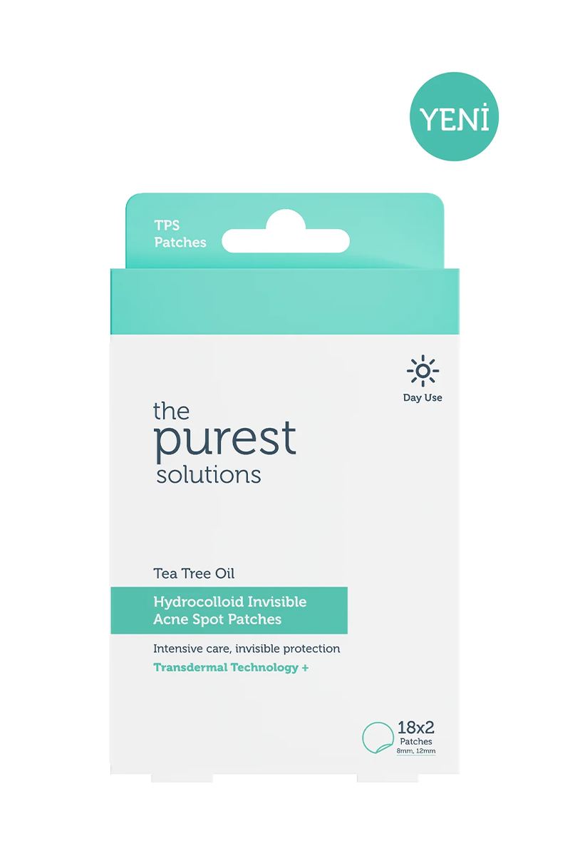 Sivilce ve Siyah NoktaThe Purest SolutionsThe Purest Solutions Hidrokolloid Bandı 36 Adet
