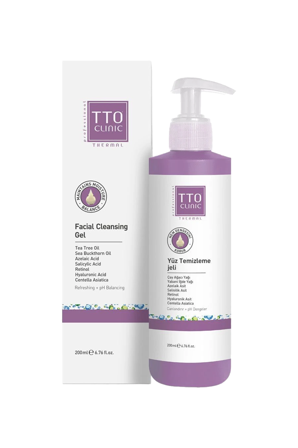TTO Clinic Yüz Temizleme Jeli 200 ml | KozmovitalYüz TemizleyicileriTTOTTO Clinic Yüz Temizleme Jeli 200 ml