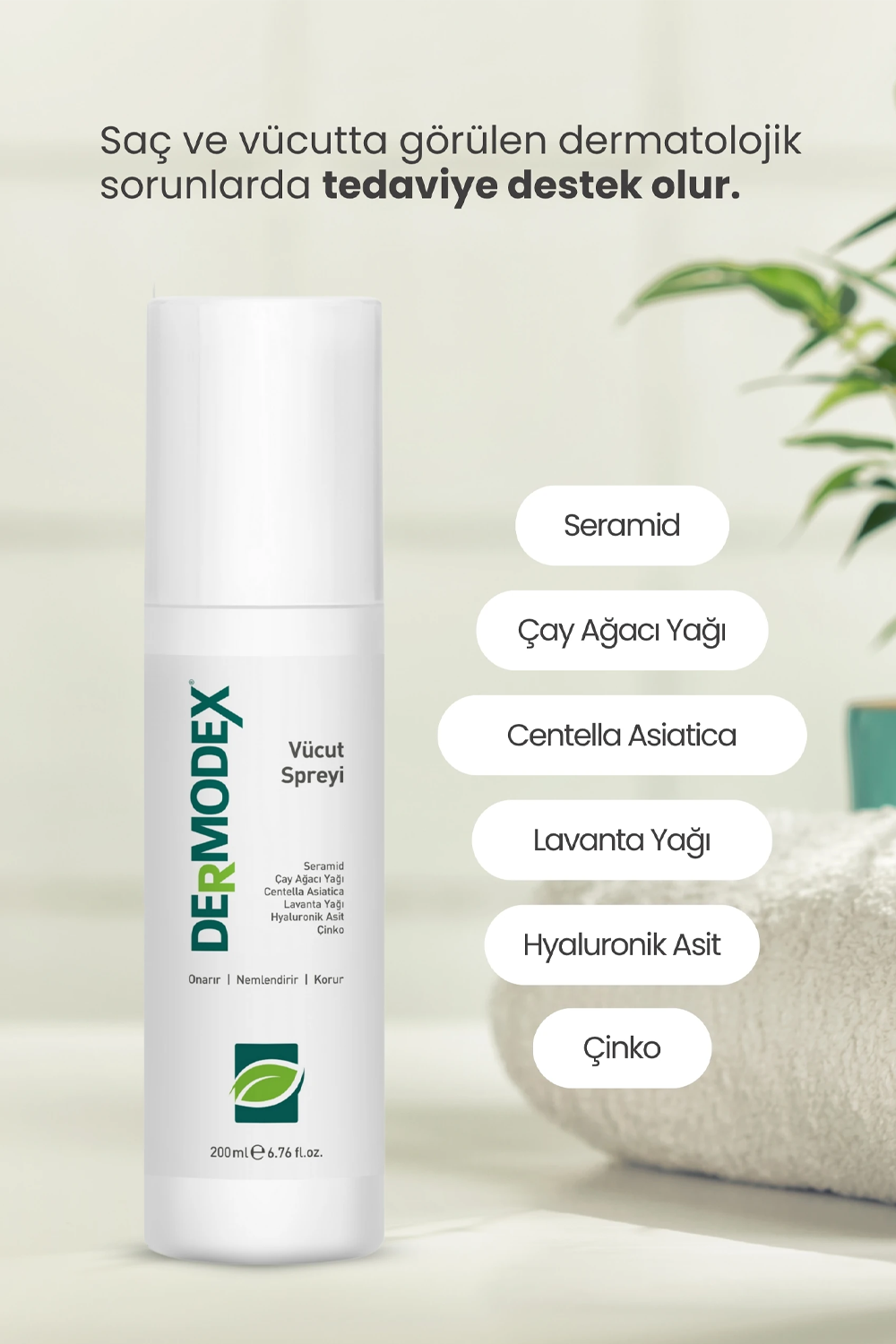 TTO Dermodex Vücut Spreyi 200 ml | KozmovitalVücut NemlendiricileriTTOTTO Dermodex Vücut Spreyi 200 ml