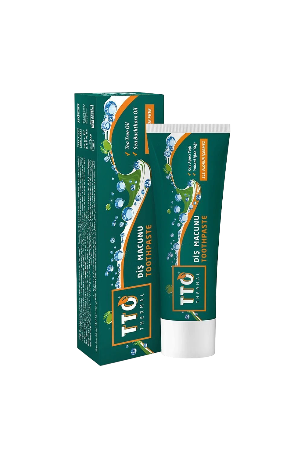 Diş MacunlarıTTOTTO Florürsüz Diş Macunu 75 ml