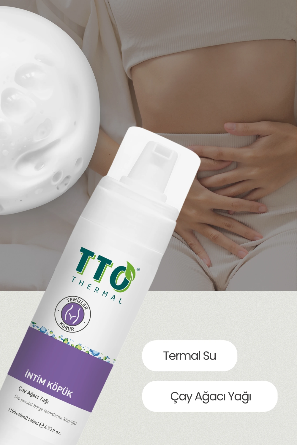 TTO İntim Köpük 100 mlİntim HijyenTTOTTO İntim Köpük 100 ml