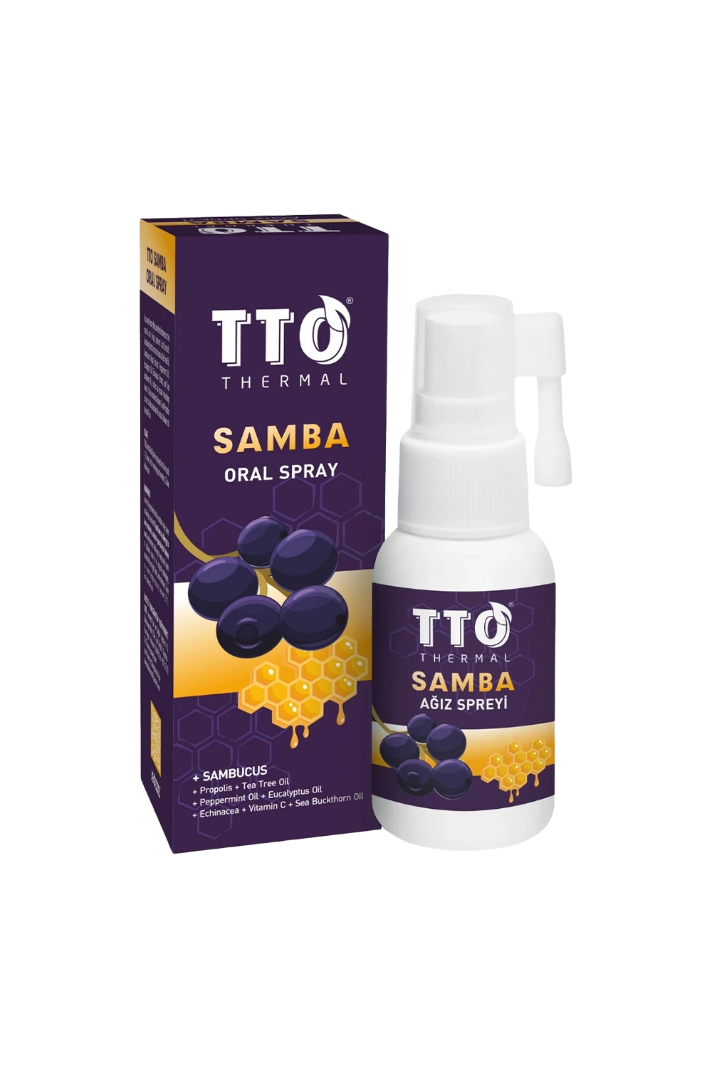 TTO Samba Ağız Spreyi 30 ml | KozmovitalDoğal Ağız Bakım ÜrünleriTTOTTO Samba Ağız Spreyi 30 ml
