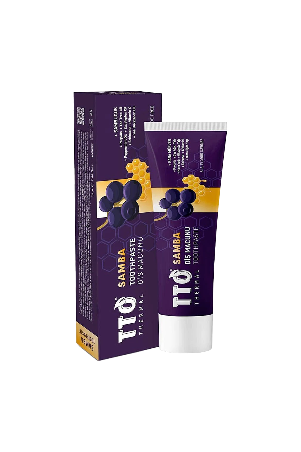 Diş MacunlarıTTOTTO Samba Diş Macunu 75 gr