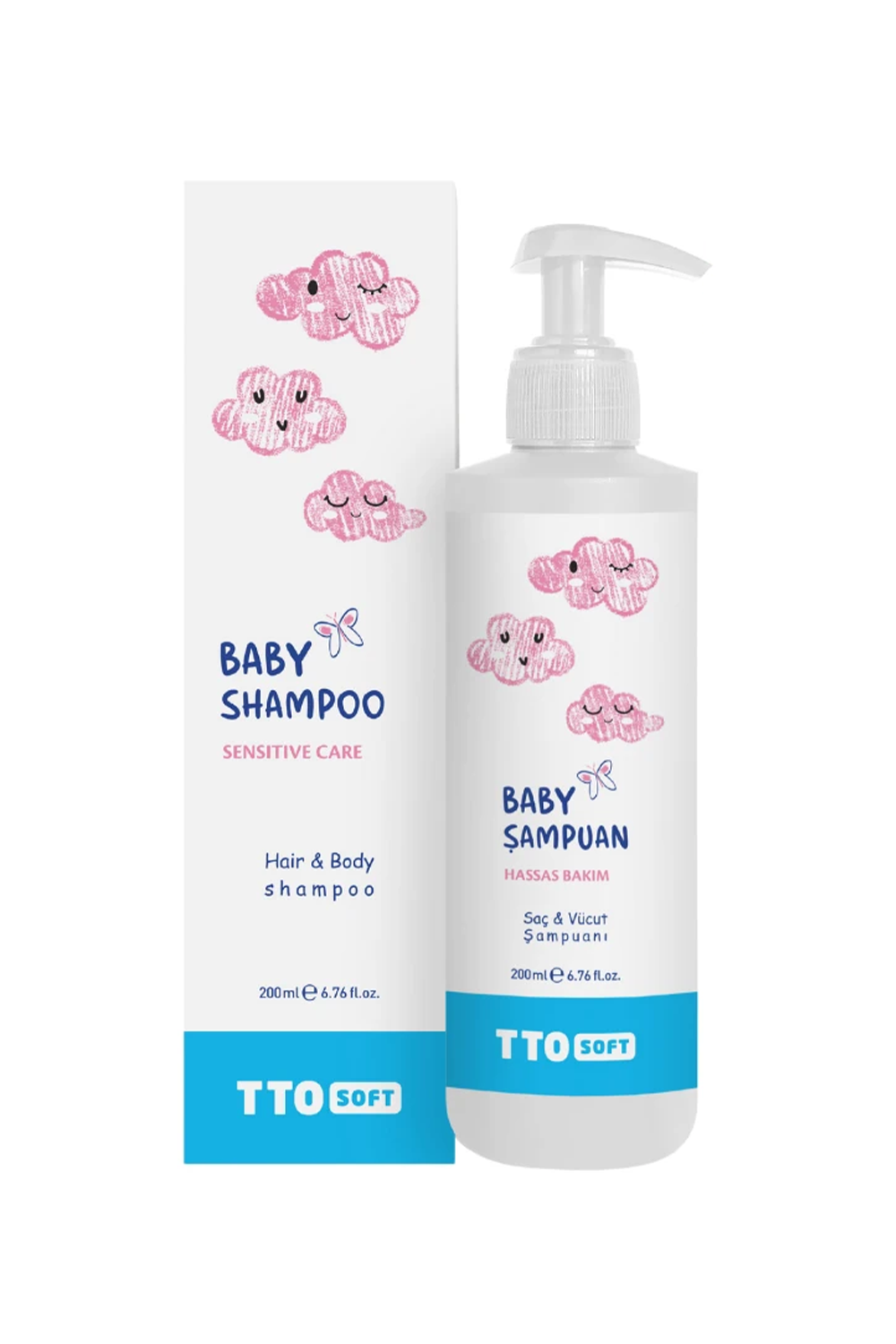 TTO Soft Bebek Şampuanı 200 ml | KozmovitalBebek ŞampuanlarıTTOTTO Soft Bebek Şampuanı 200 ml