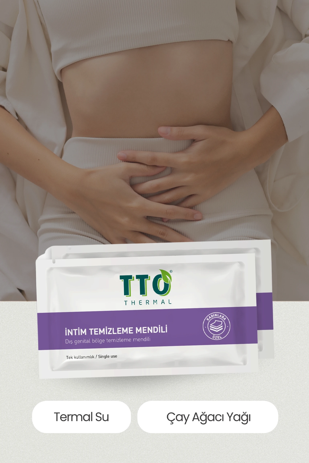 TTO Thermal İntim Mendil 12 Adet | Kozmovitalİntim HijyenTTOTTO Thermal İntim Mendil 12 Adet