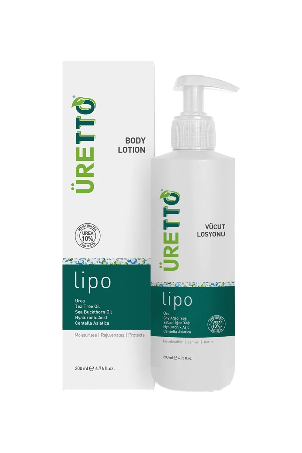 TTO Üretto Lipo Vücut Losyonu 200 ml | KozmovitalVücut NemlendiricileriTTOTTO Üretto Lipo Vücut Losyonu 200 ml