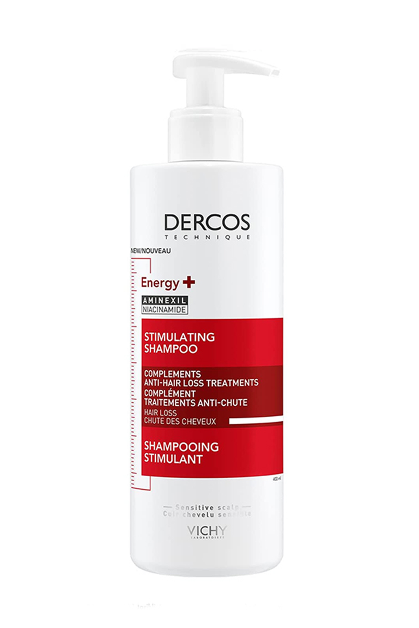 3337871322243 | Vichy Dercos Energisant Shampoo 400 ml | KozmovitalSaç DökülmesiVichyVichy Dercos Energising Saç Dökülmesine Karşı Şampuan 400 ml