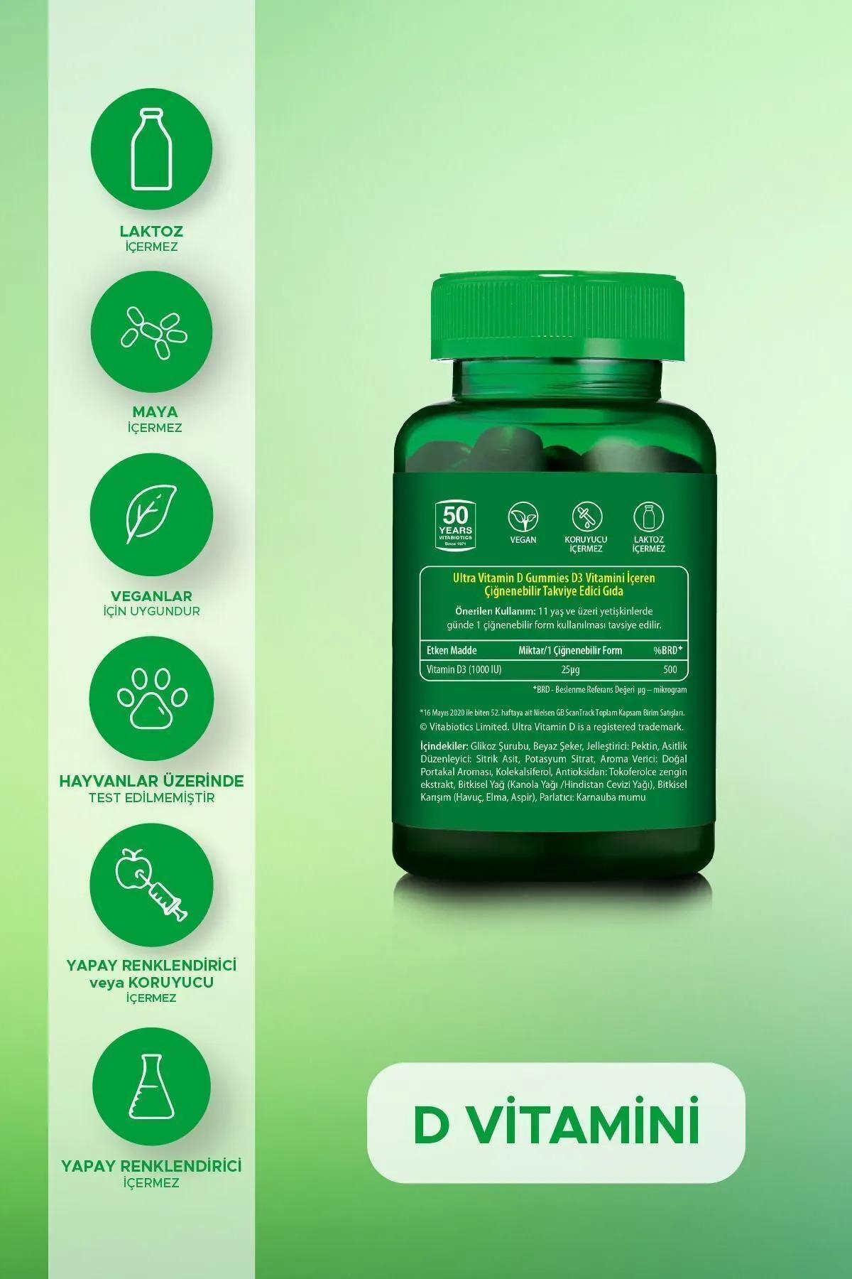 Vitamin / MultivitaminVitabioticsVitabiotics Ultra Vitamin D Gummies