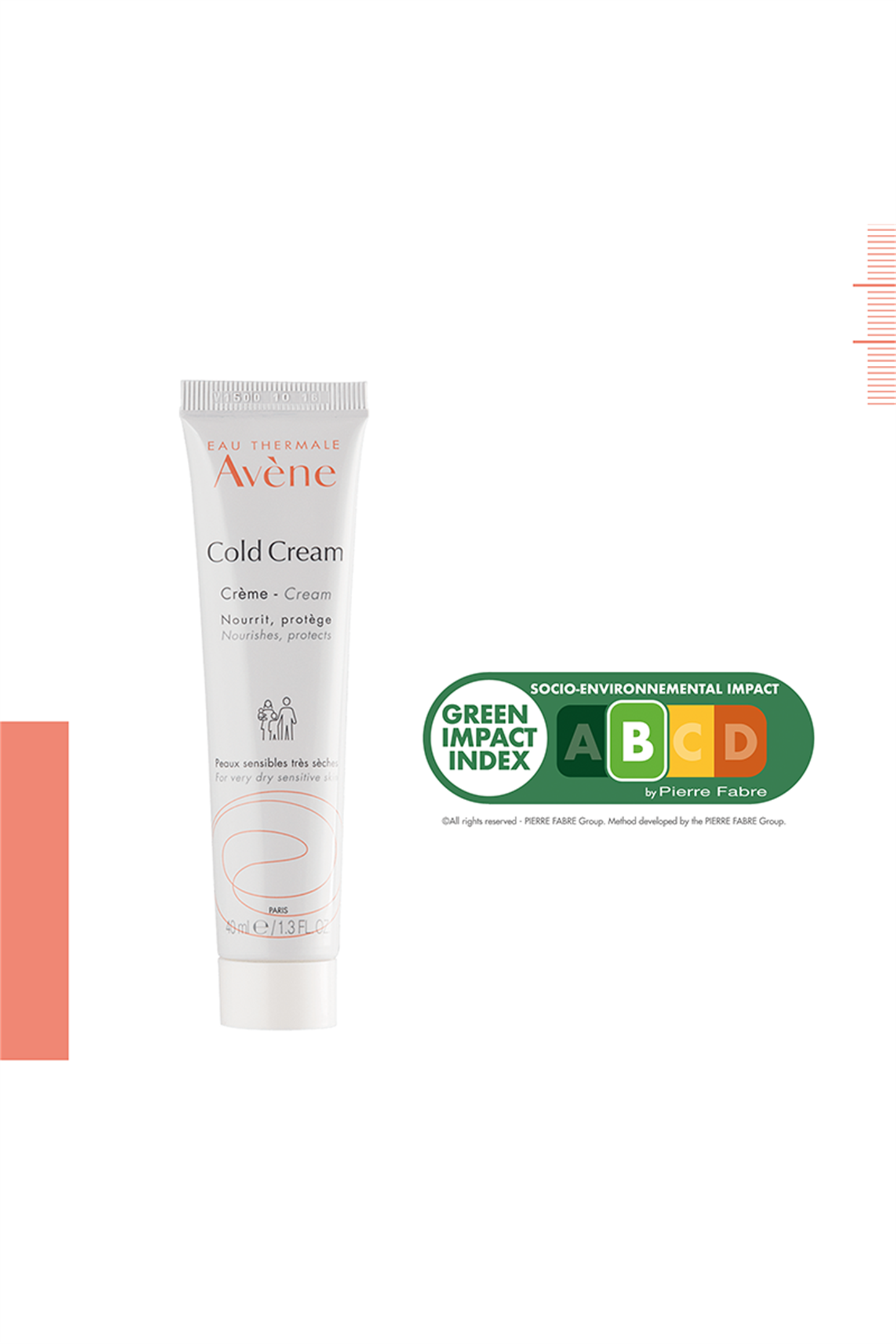 3282779002738 | Avene Cold Creme 40 ml - Çok kuru ciltler için bakım kremi | KozmovitalYüz NemlendiricileriAveneAvene Cold Cream 40 ml